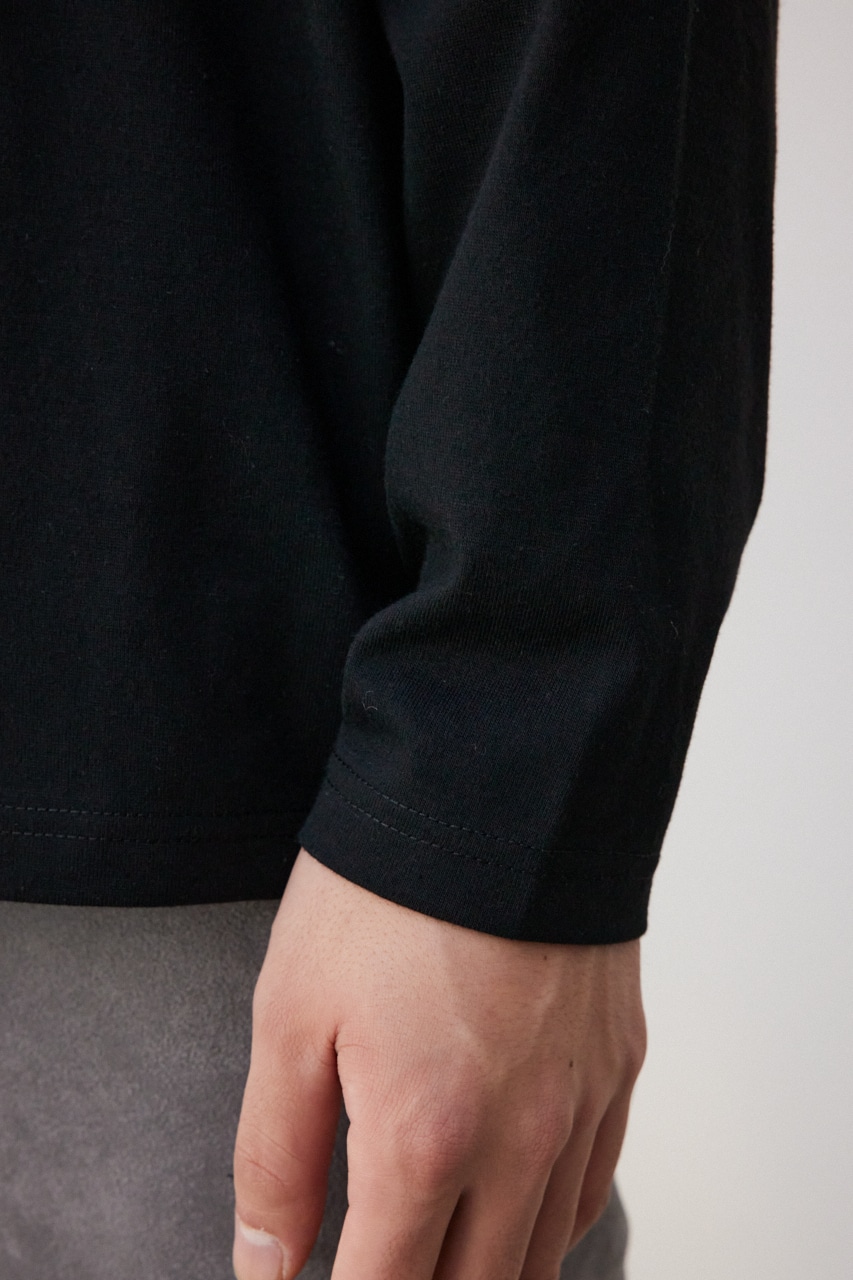 シルバーエンボスロンT BLK FREE