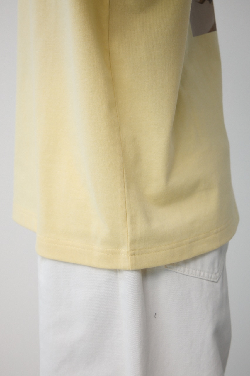 スリーフォトバックTEE L/YEL M