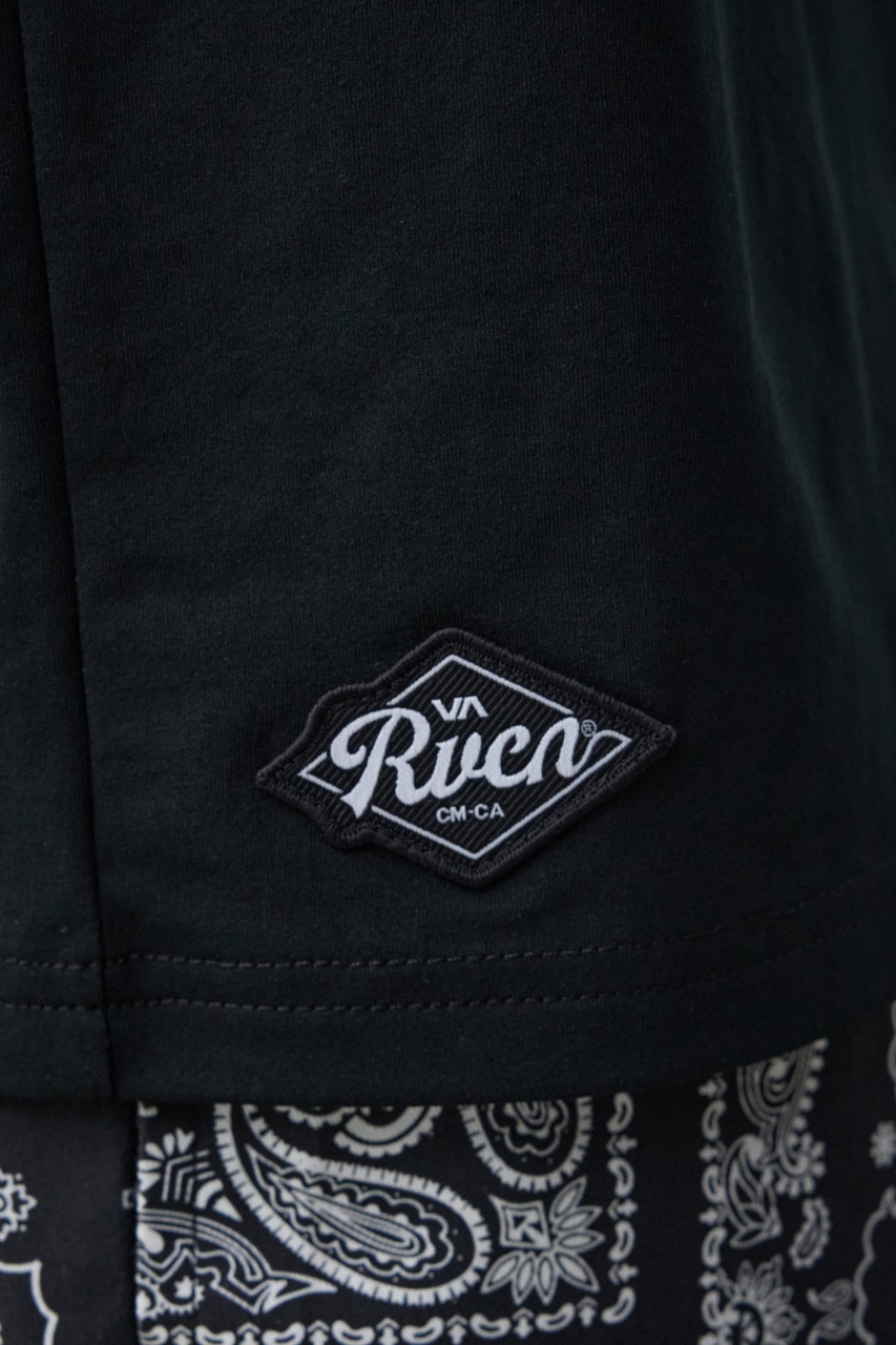 RVCA×AZUL サーフTシャツ BLK FREE