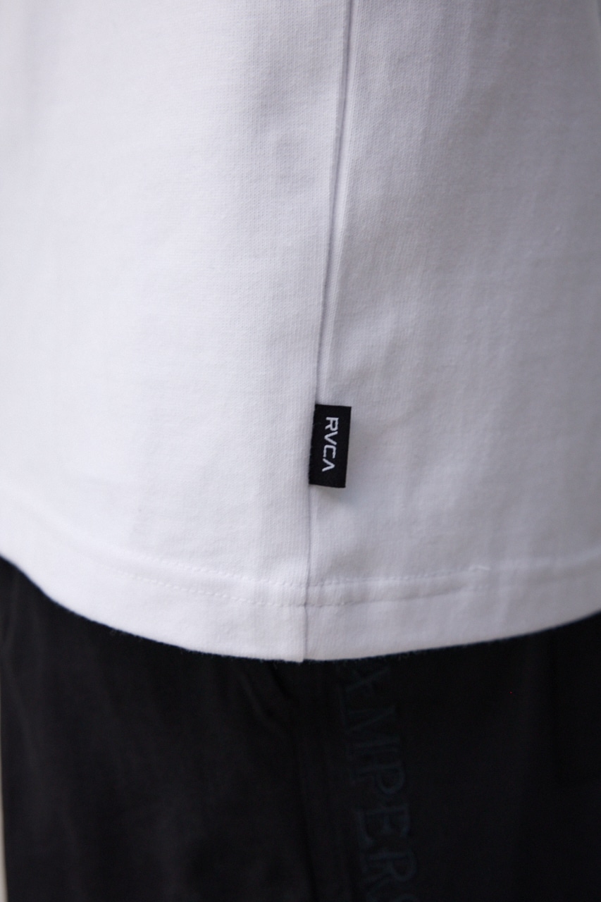 RVCA×AZUL サークルロゴTシャツ WHT FREE