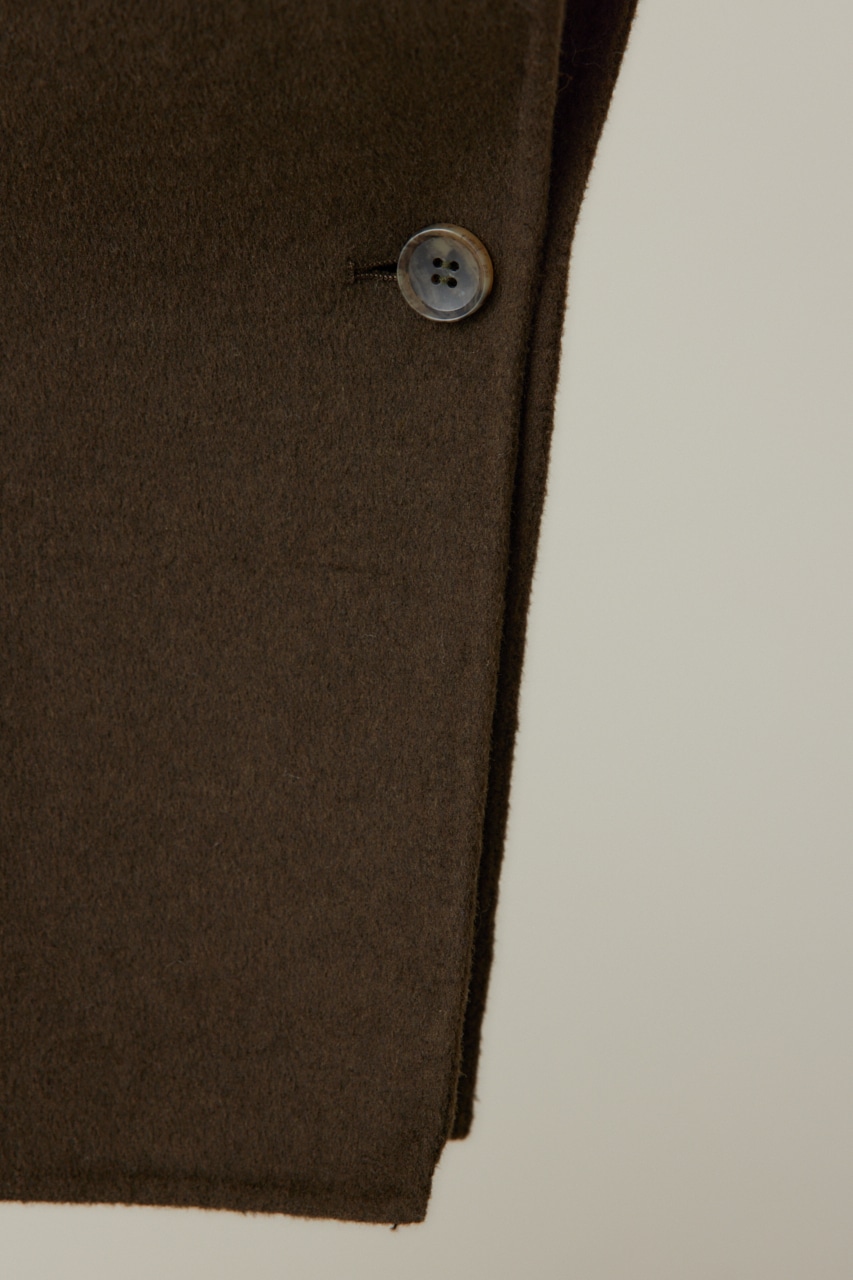 スタンドネックポンチョ KHA FREE