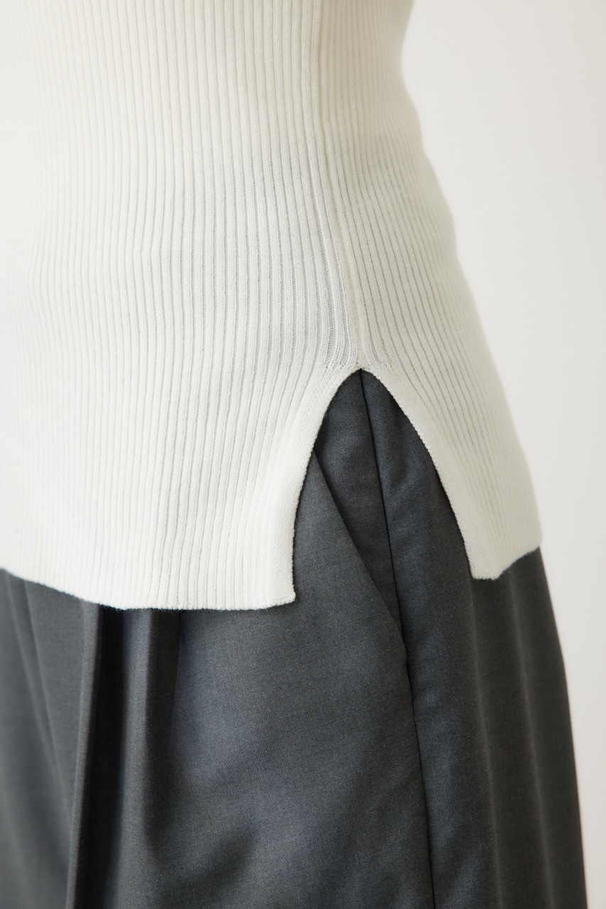 バラクラバニットプルオーバー O/WHT FREE