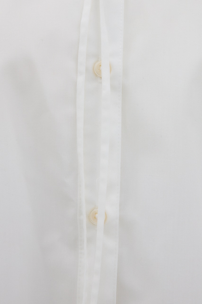 フリルスタンドカラーブラウス O/WHT FREE