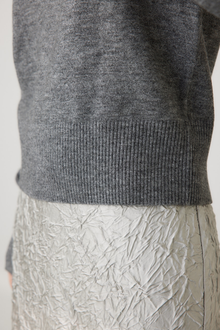 タックスリーブニット GRY FREE