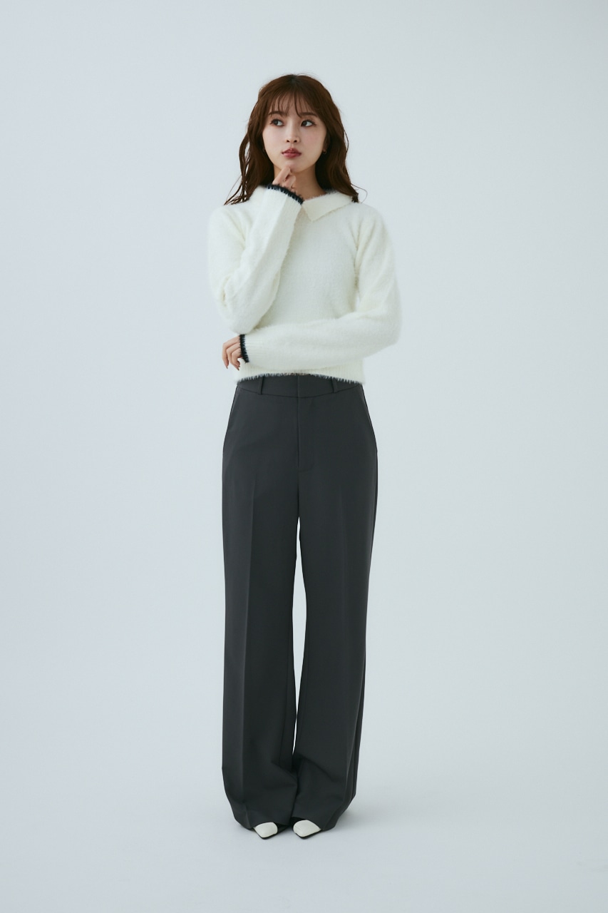 XENIA TELUNTS ワイド パンツ ハンドメイド こぼし 天然染料 オーガニック