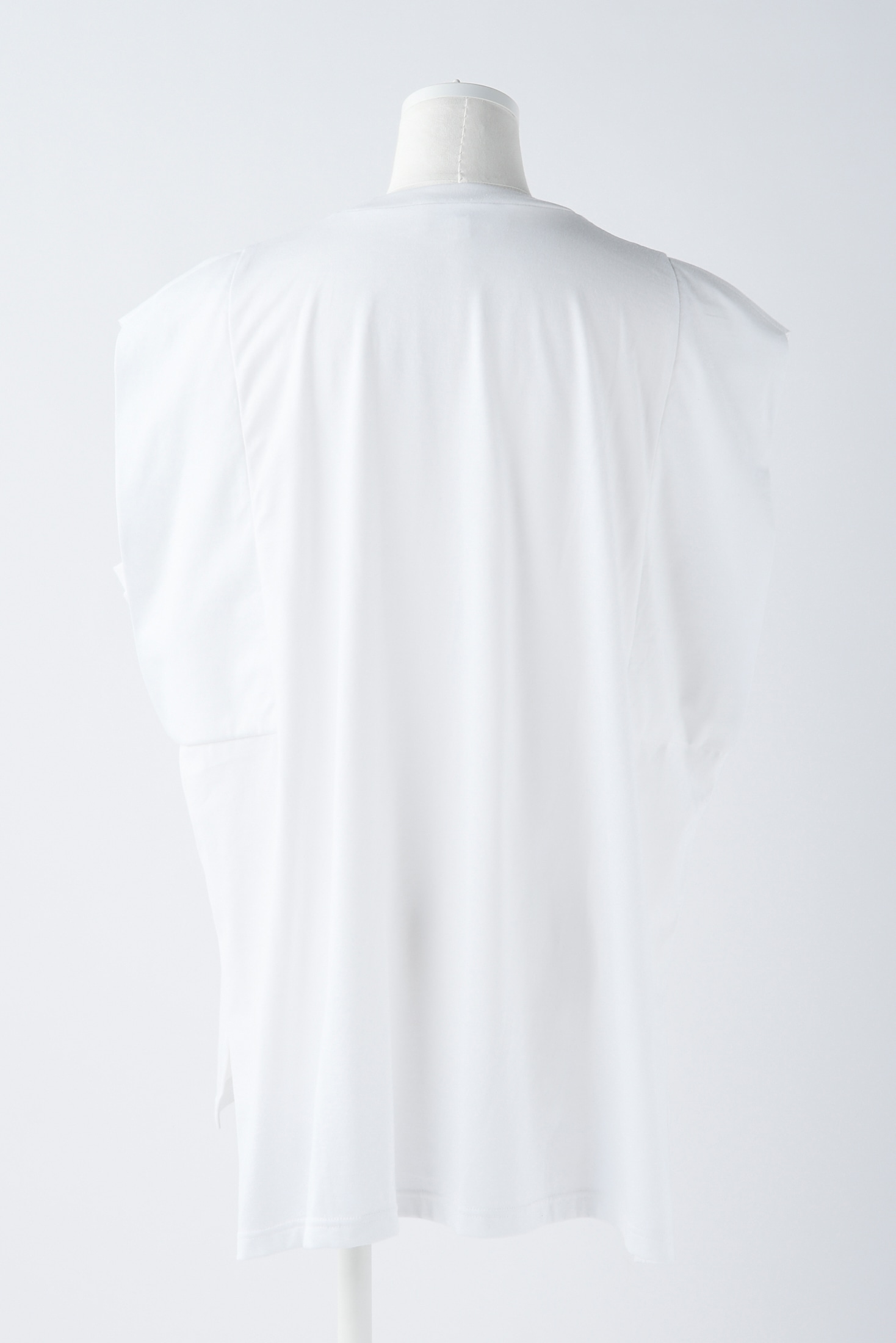 PANEL-SLEEVE T-SHIRT｜38｜WHT｜CUT AND SEWN｜|ENFÖLD OFFICIAL 