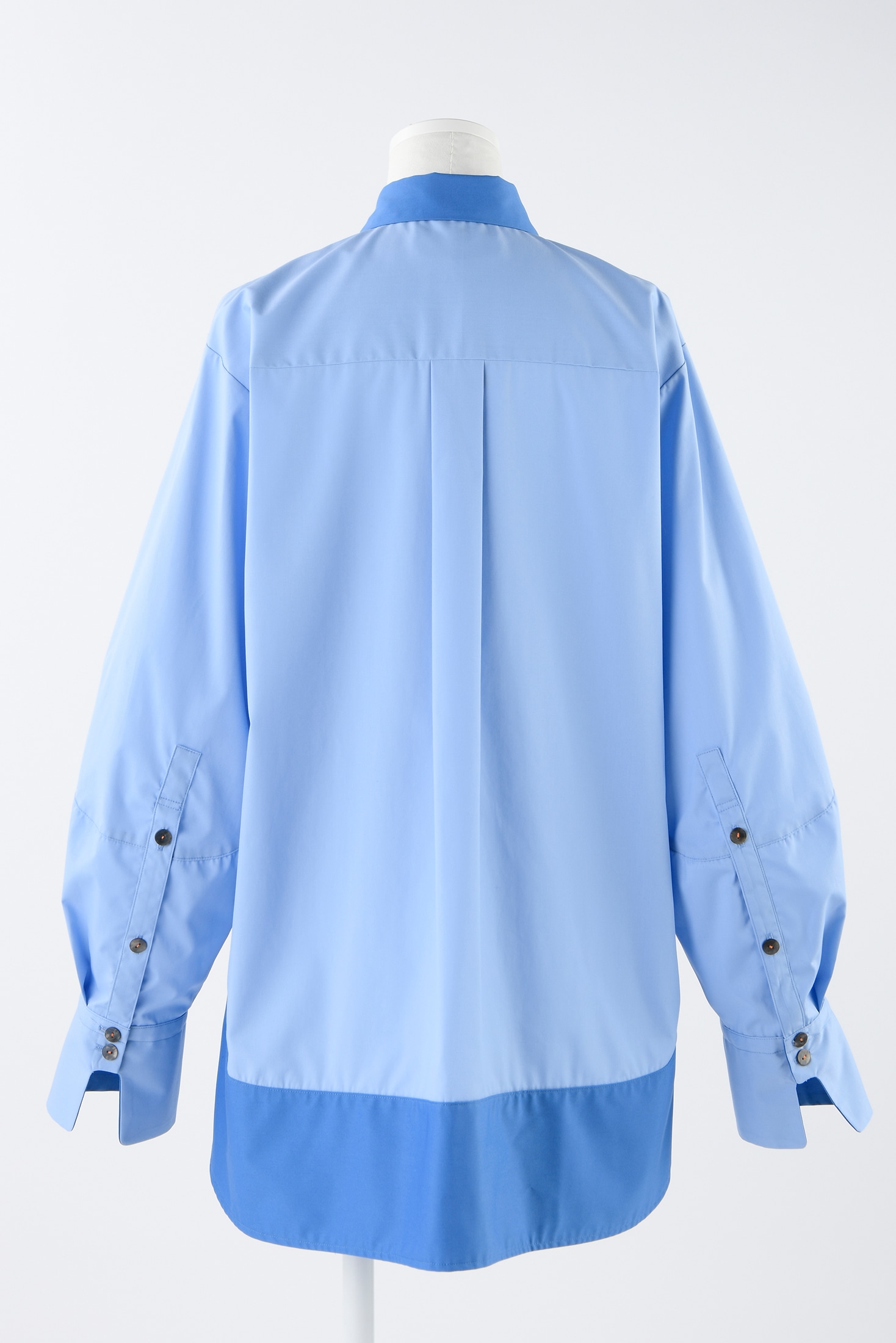 SOLID-SLEEVE SHIRT｜38｜WHT｜SHIRTS AND BLOUSES｜|ENFÖLD OFFICIAL 