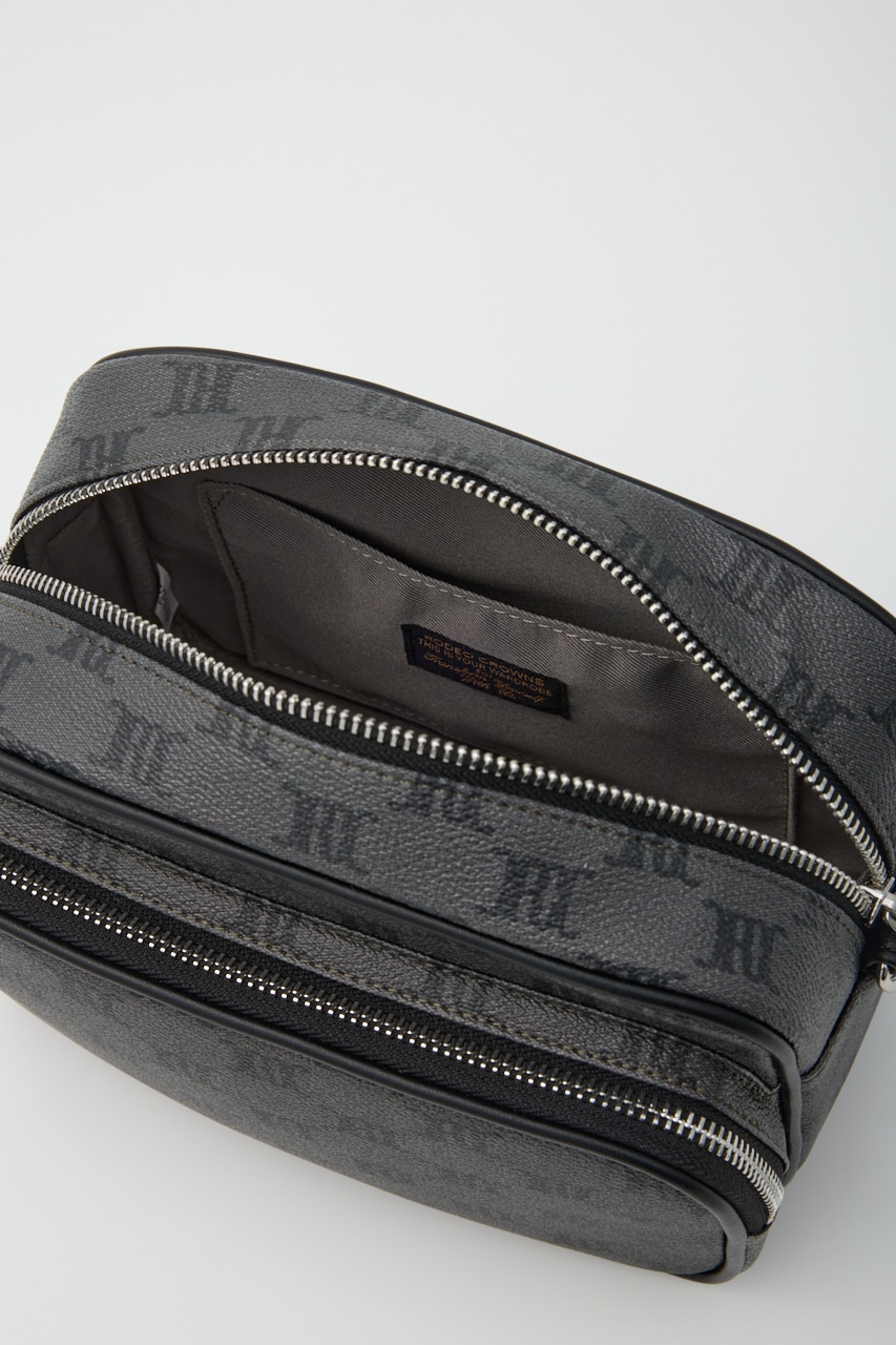 クラシックショルダーバッグ 柄BLK FREE