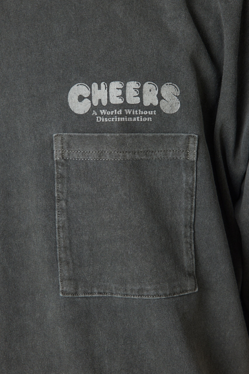 CHEERS Tシャツ L/BLK L