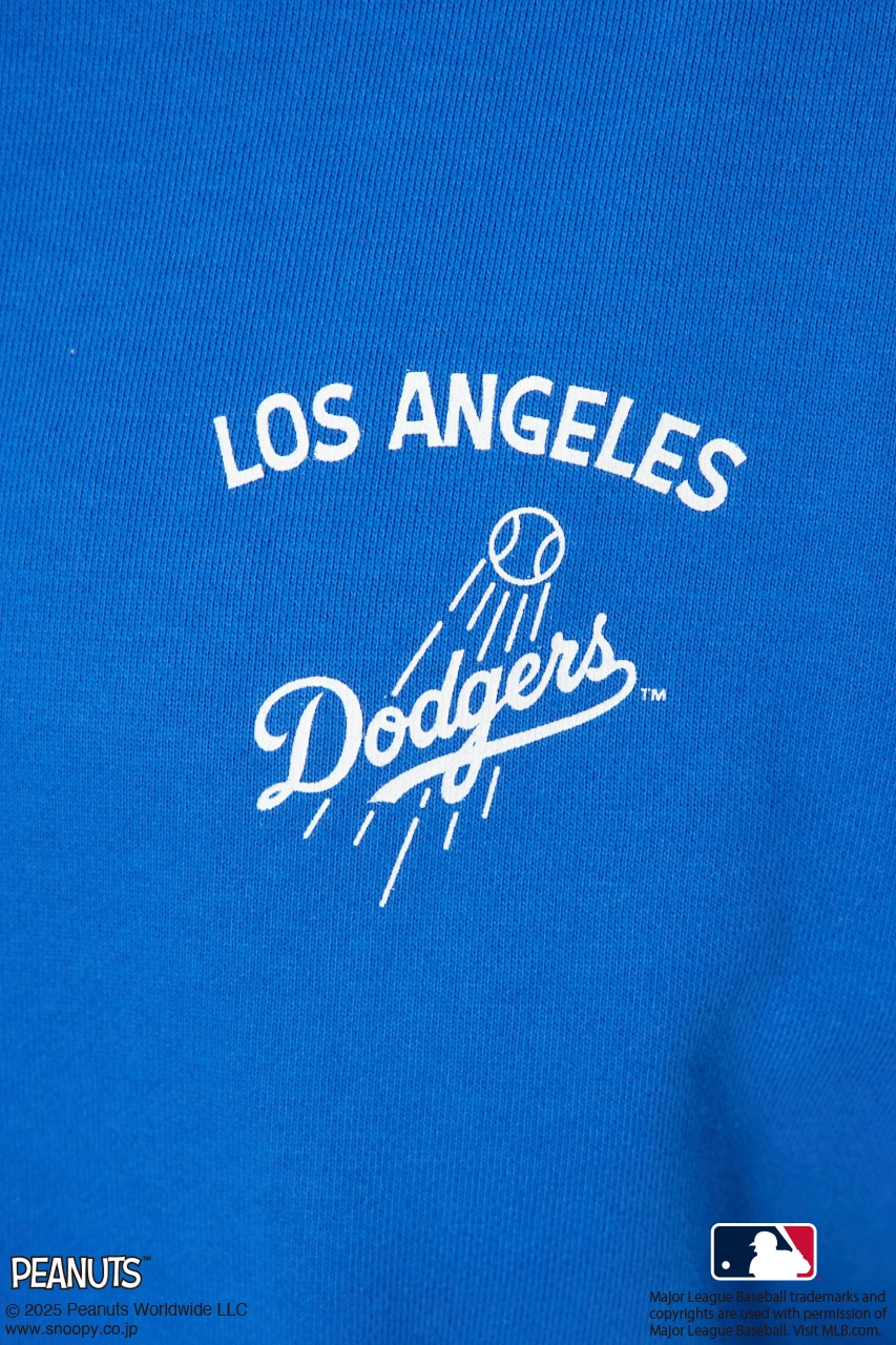 【UNISEX】MLBxPEANUTSスウェットトップス BLU L