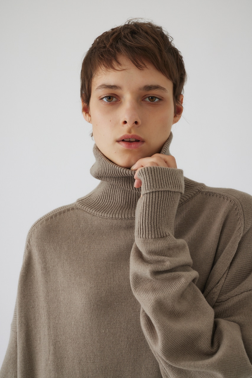 Covered knit OP GREIGE 38