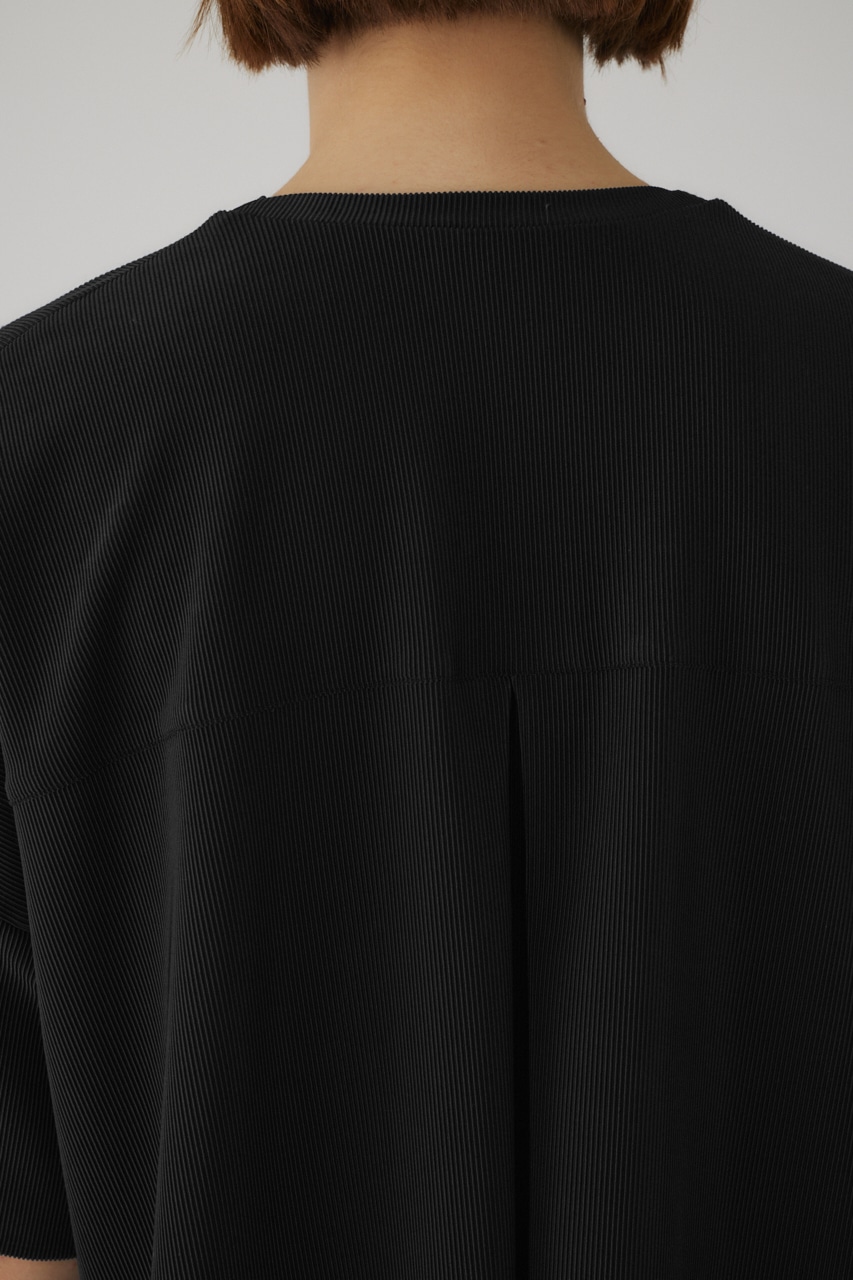 Pique flare tops BLK FREE