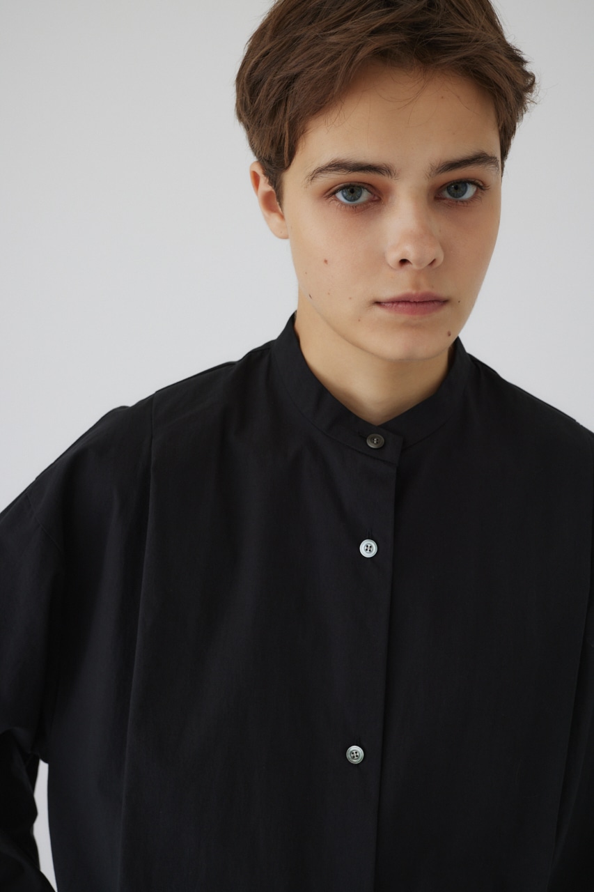 【LIMITED SALE】Oversized cocoon SH BLK FREE