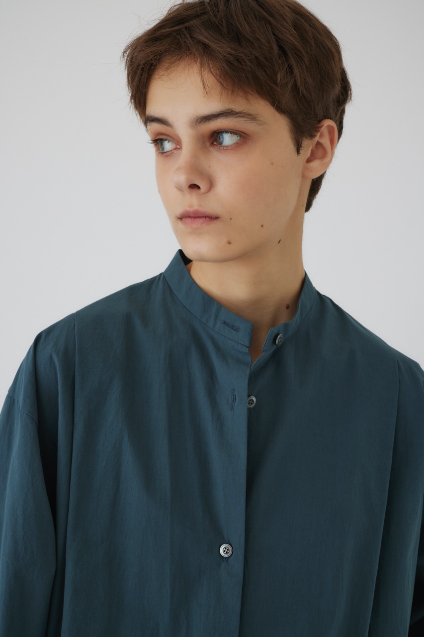 【LIMITED SALE】Oversized cocoon SH D/BLU FREE