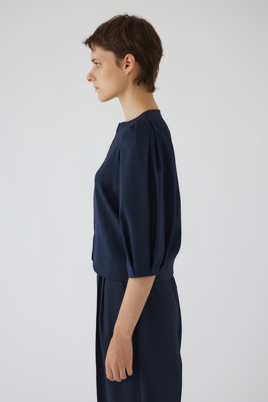 【LIMITED SALE】Volume sleeve short JK NVY FREE