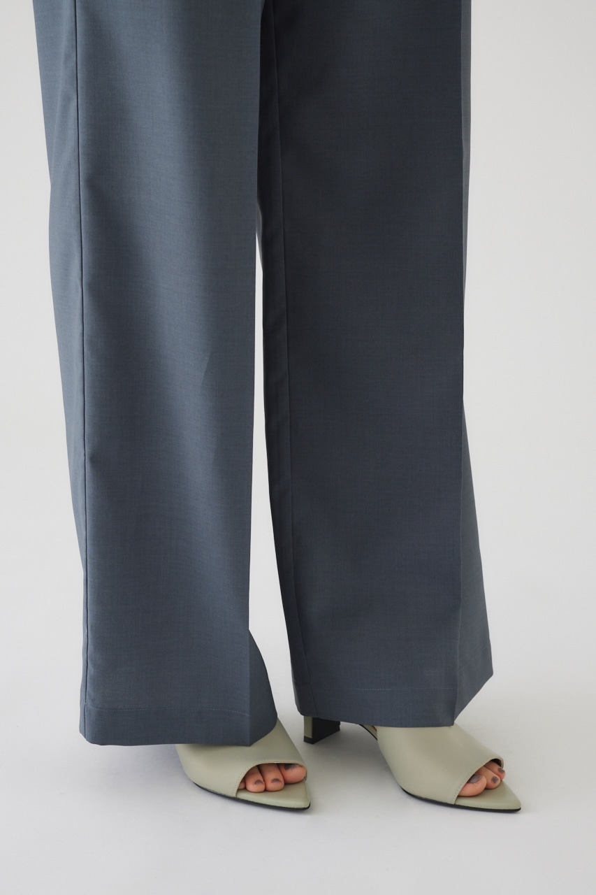 Double waist slacks GRY 38