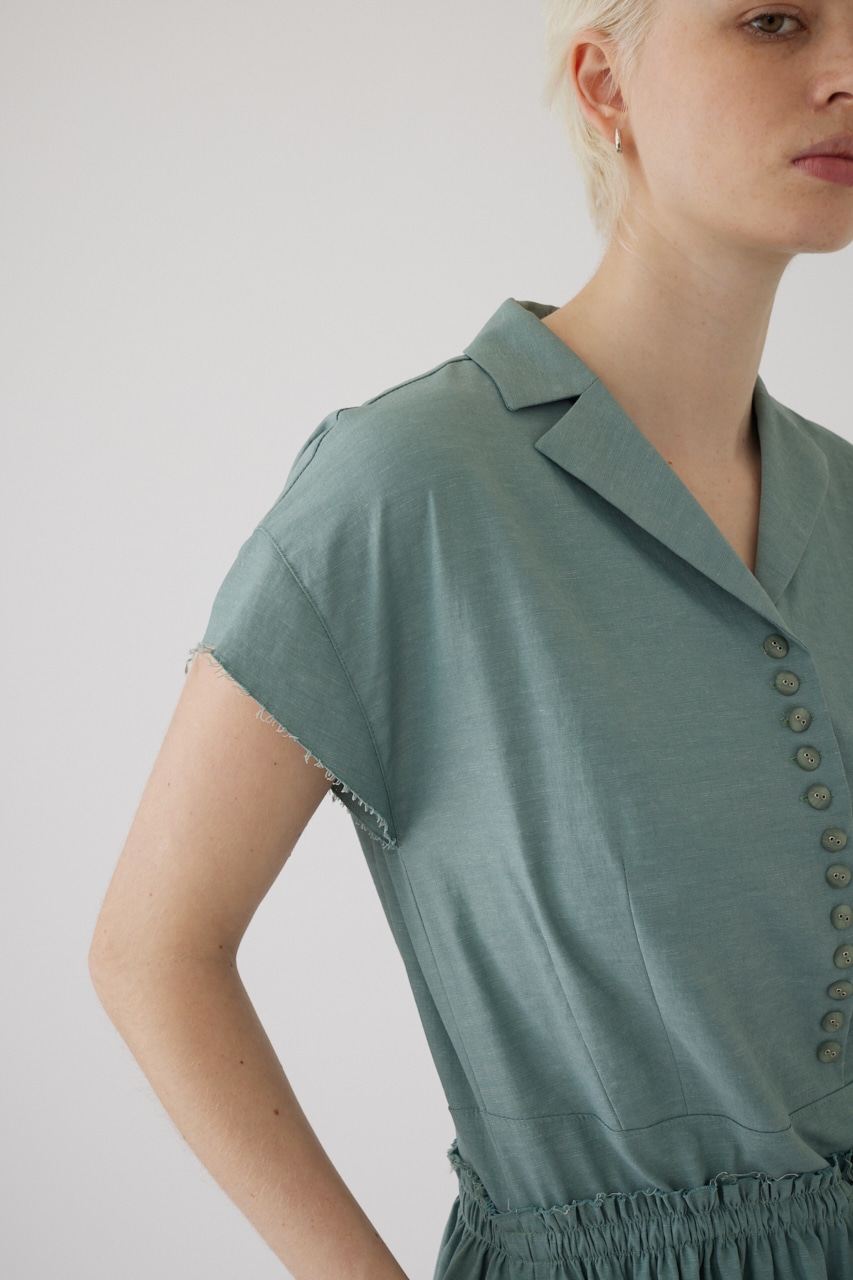 Waist narrow long dress L/BLU 38