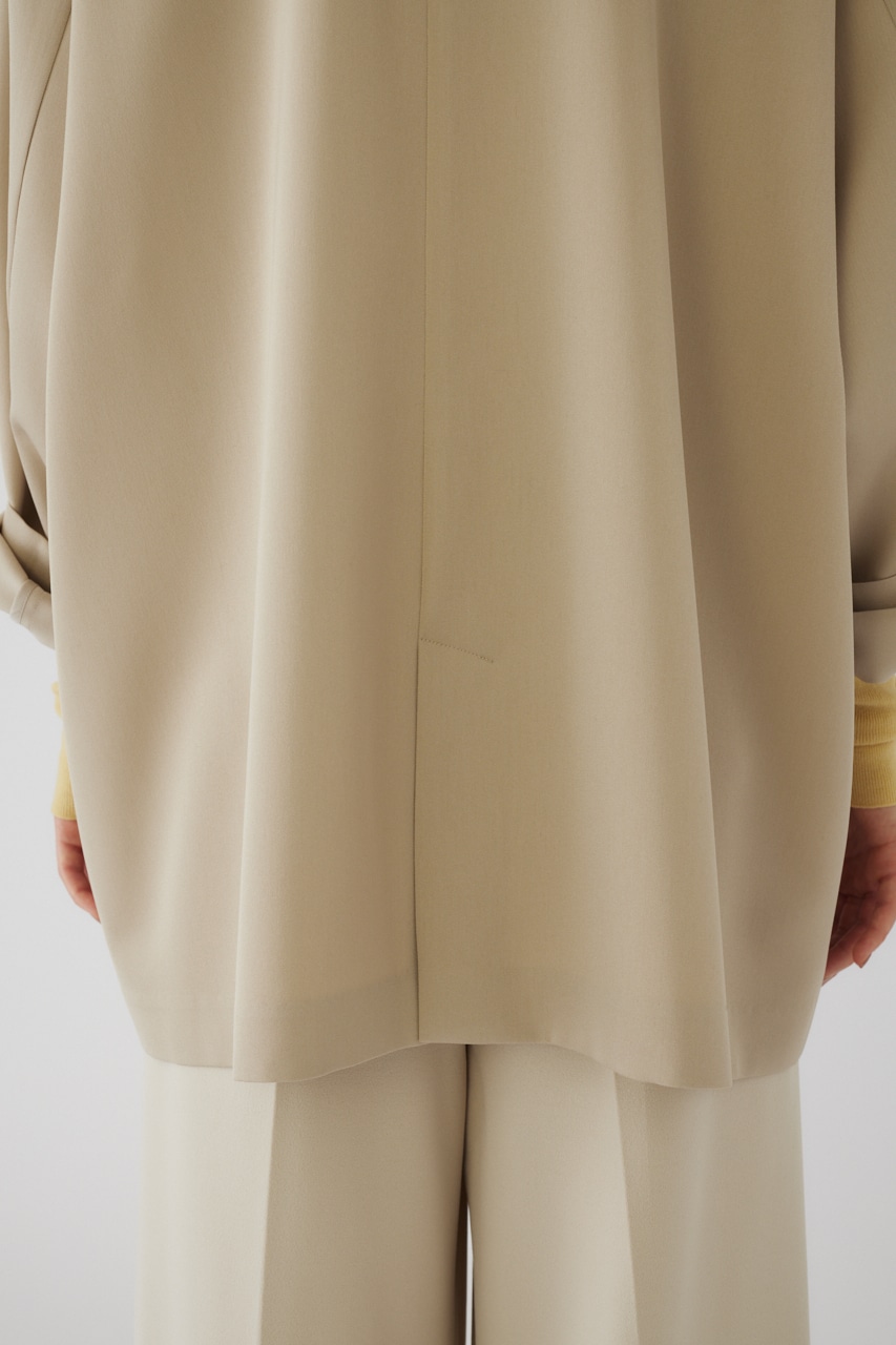 Big w-breasted JK L/BEG FREE