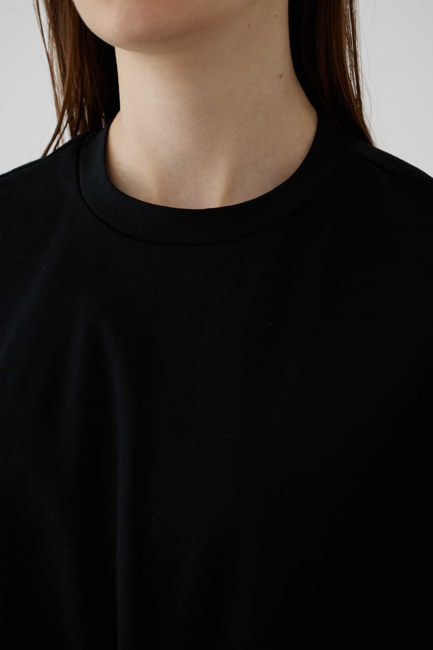 【LIMITED SALE】Front twist cut tops BLK FREE