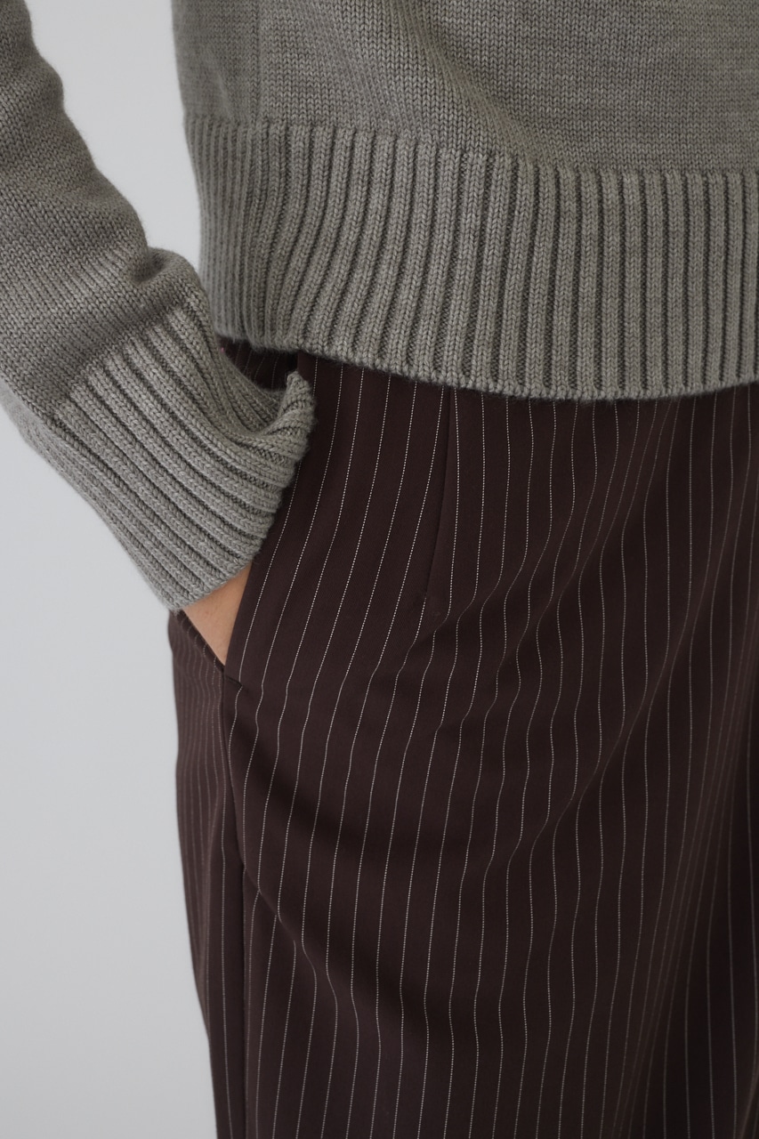 【LIMITED SALE】Wrap wide PT 柄BRN 38