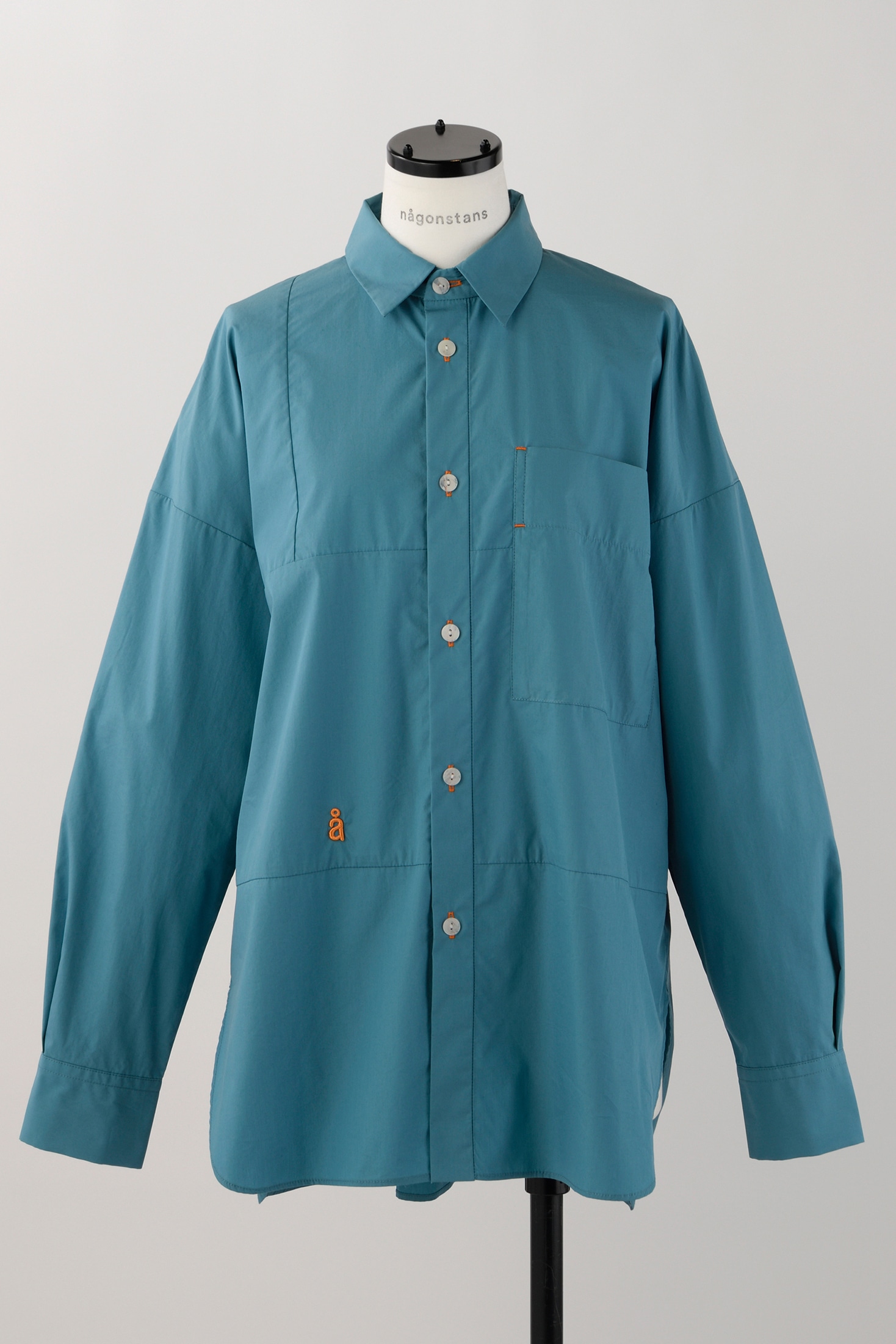 nagonstans handy check shirt M シャツ ブラウス