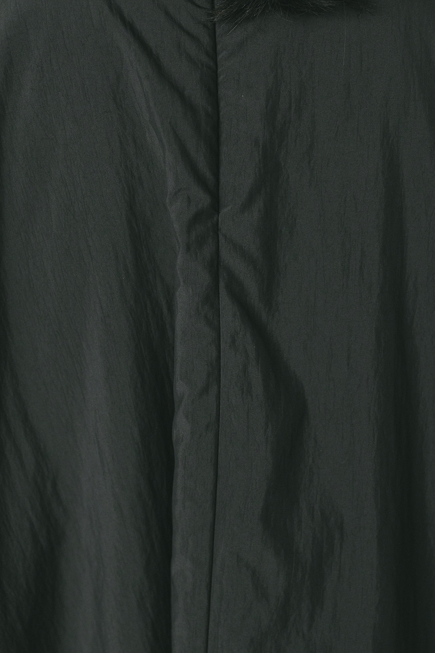 パッファーミニワンピース BLK FREE