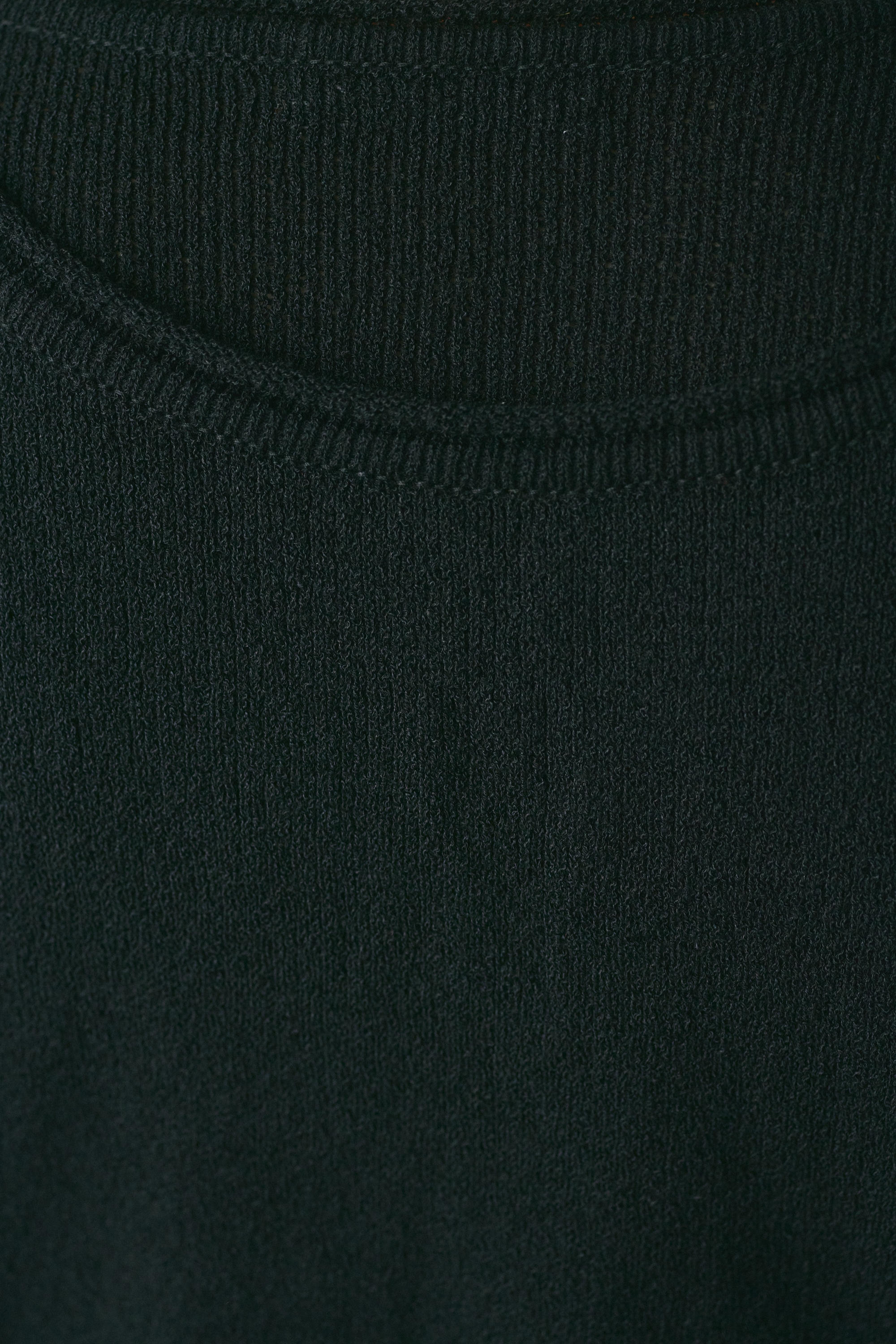 カシュクールベストセットニット BLK FREE