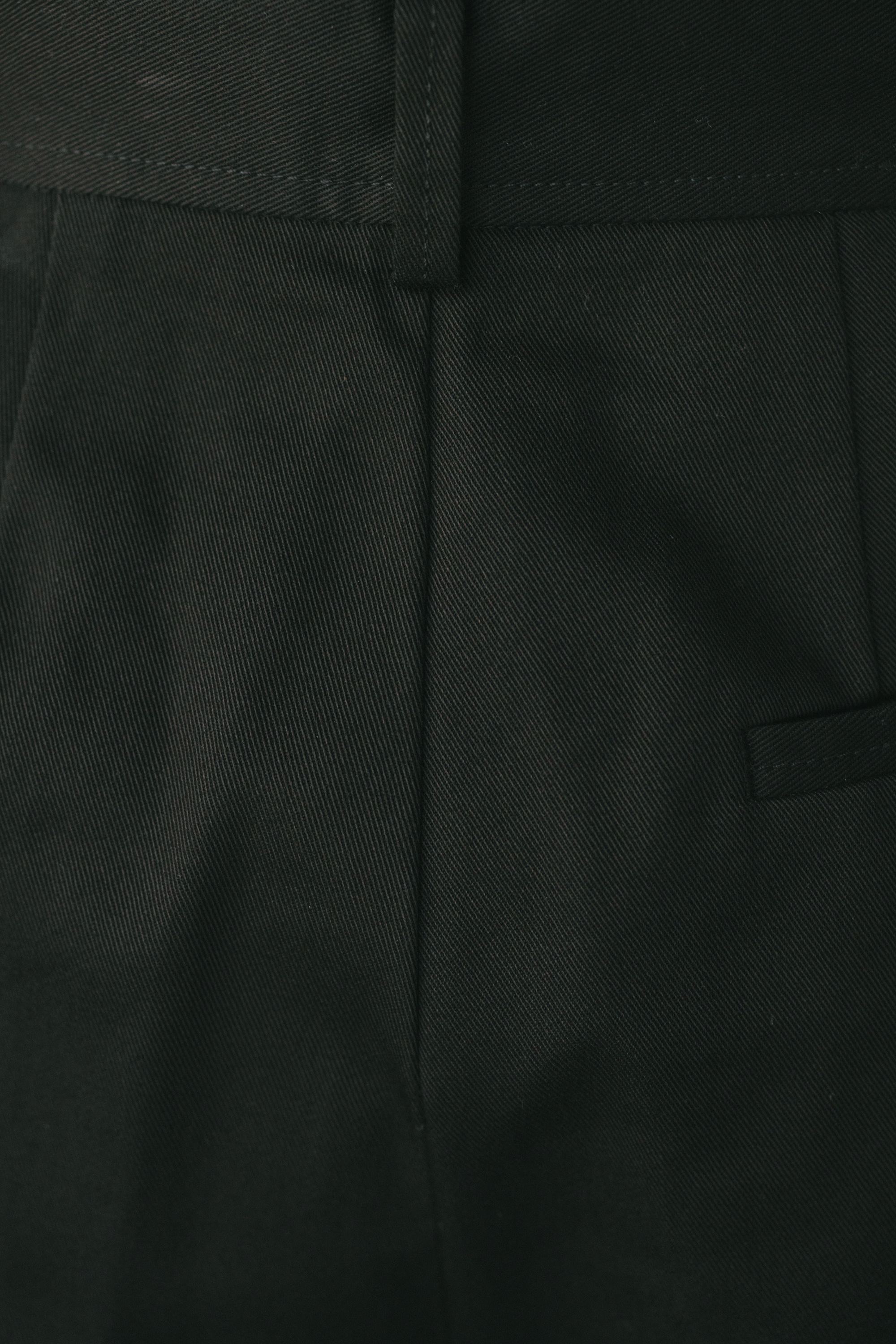 タックハーフパンツ BLK S