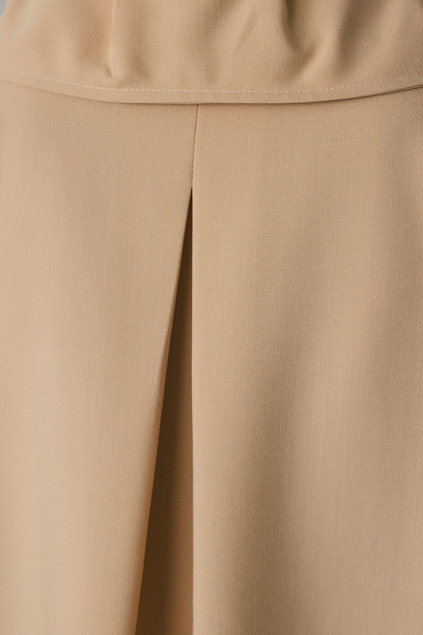 カラーギャザーシャツ L/ORG FREE