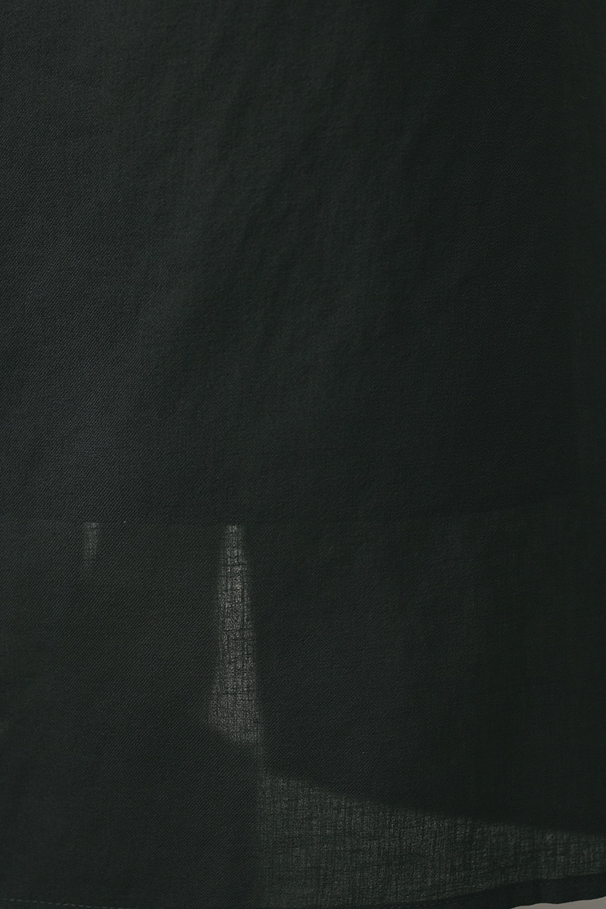 シアーレイヤードスカート BLK M