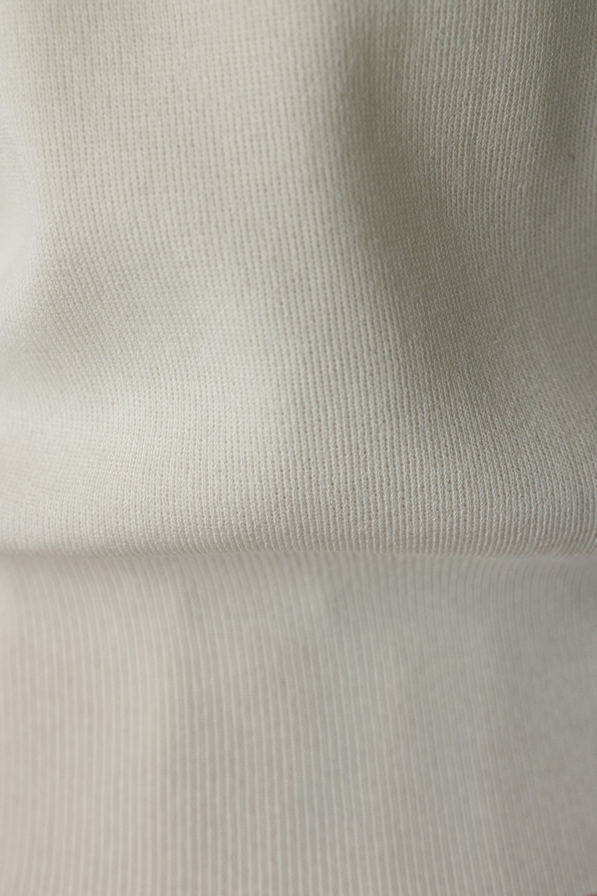 ショルダータックショートニット WHT FREE