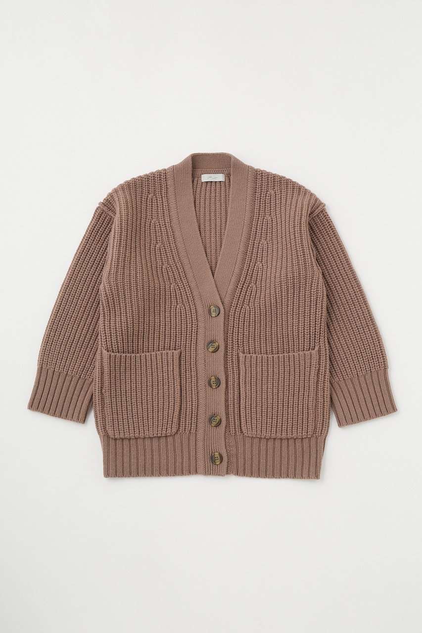 M_ | LOOSE KNIT カーディガン (カーディガン ) |SHEL