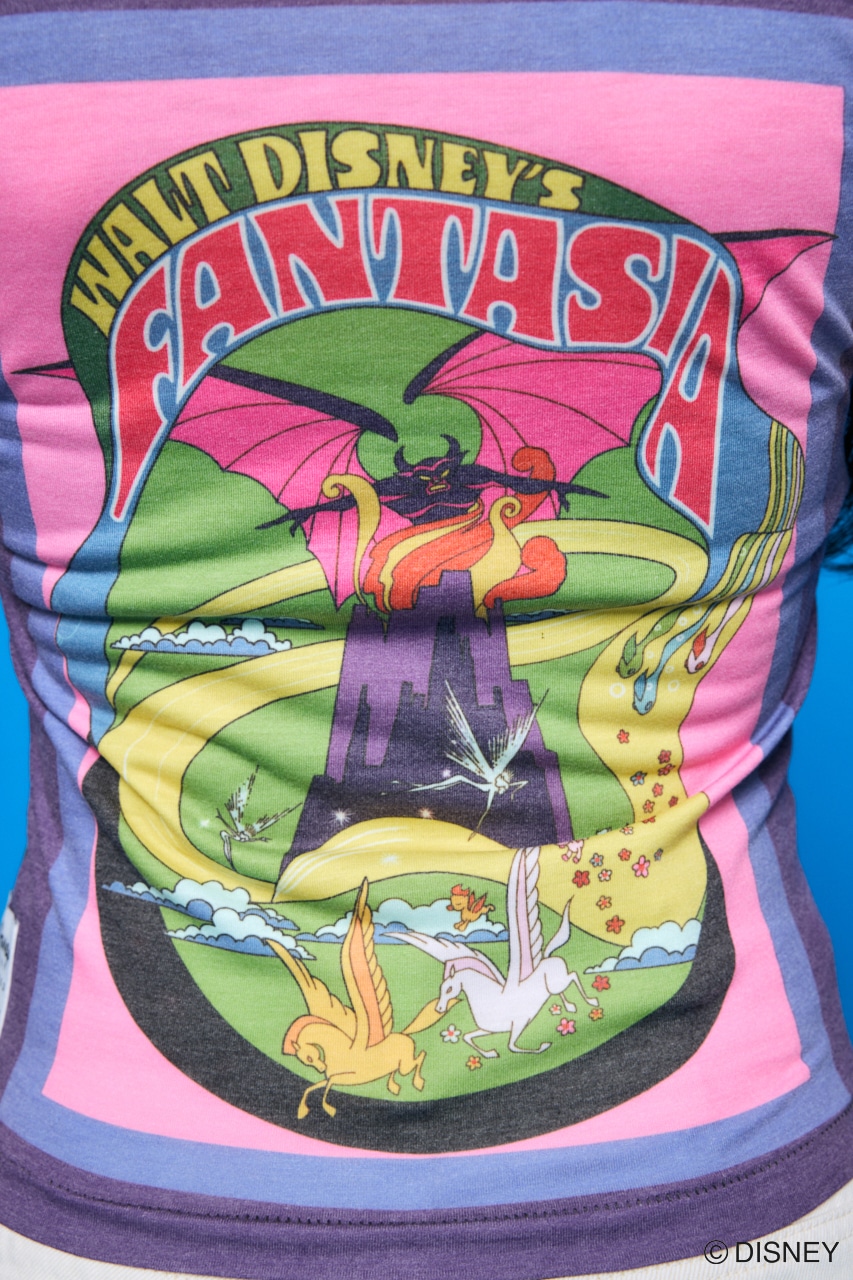 MD MIX POSTER タンクトップ / FANTASIA BLK FREE