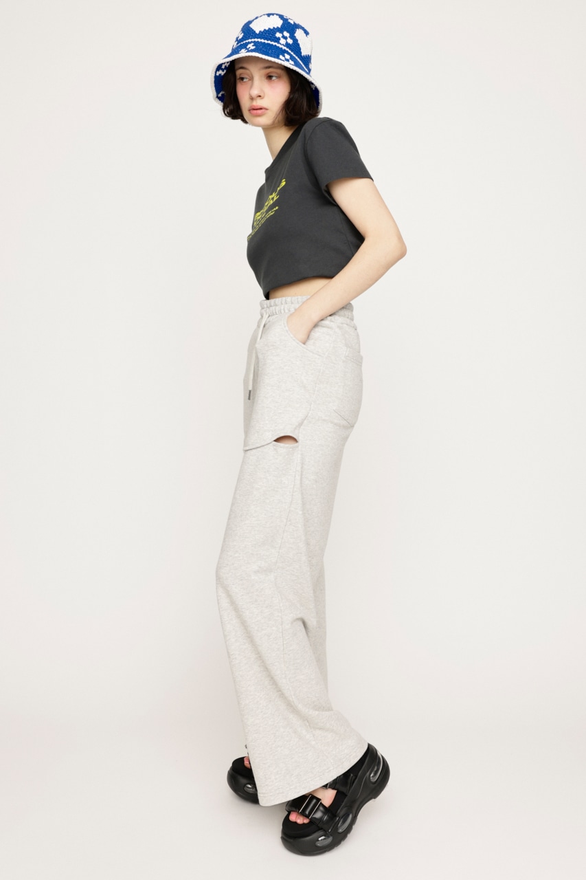 HEART KNIT BUCKET ハット BLU FREE