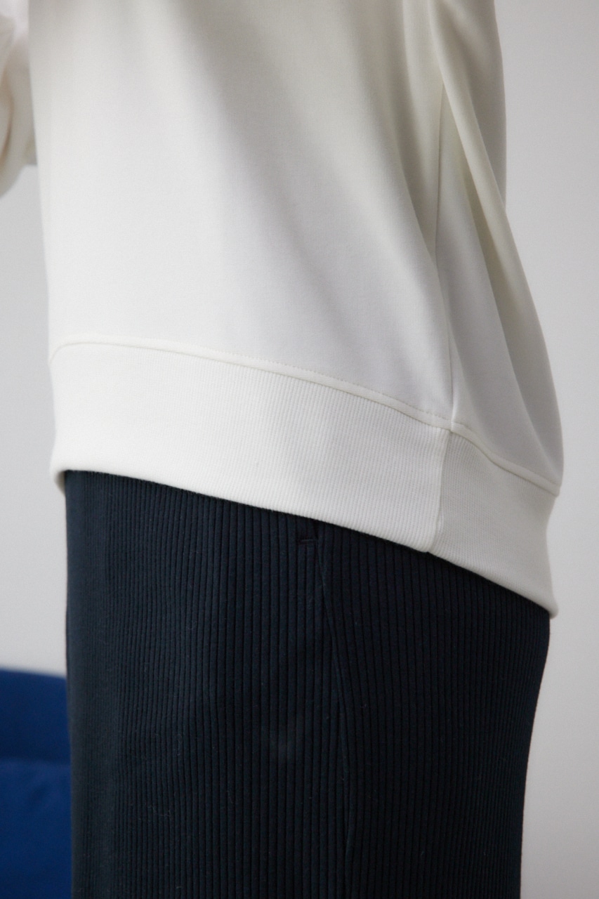 ランダムビジューロゴトップス O/WHT FREE