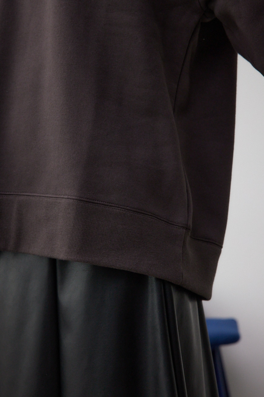 カレッジプリントスウェットパーカー C.GRY FREE