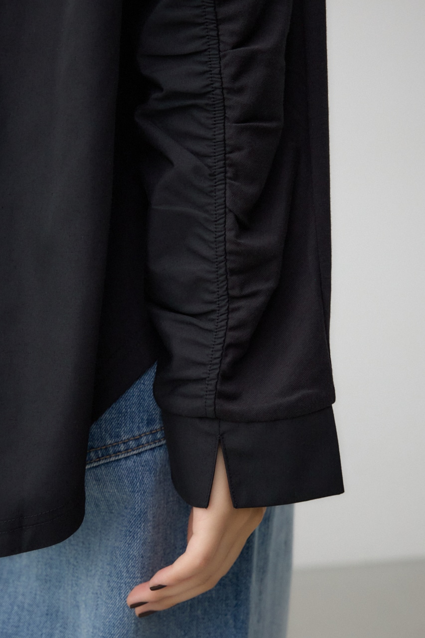 フハクキリカエプルオーバー BLK FREE