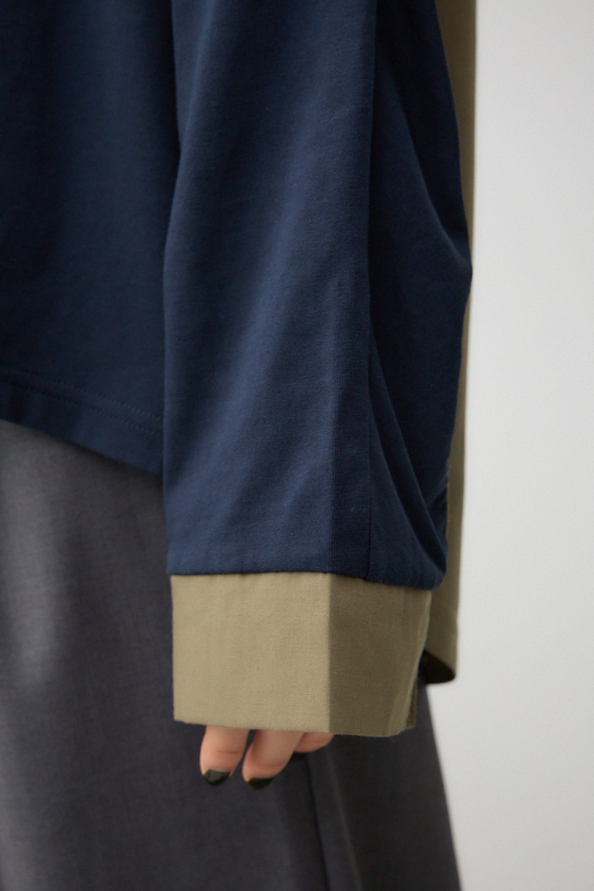 フハクキリカエプルオーバー NVY FREE