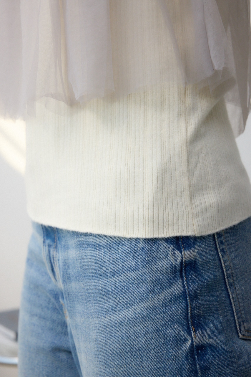 チュールビスチェドッキングニット IVOY FREE