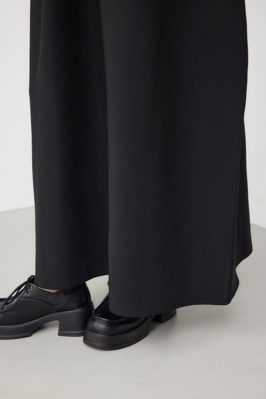 【PLUS】コクーンフォルム2WAYスカート BLK S