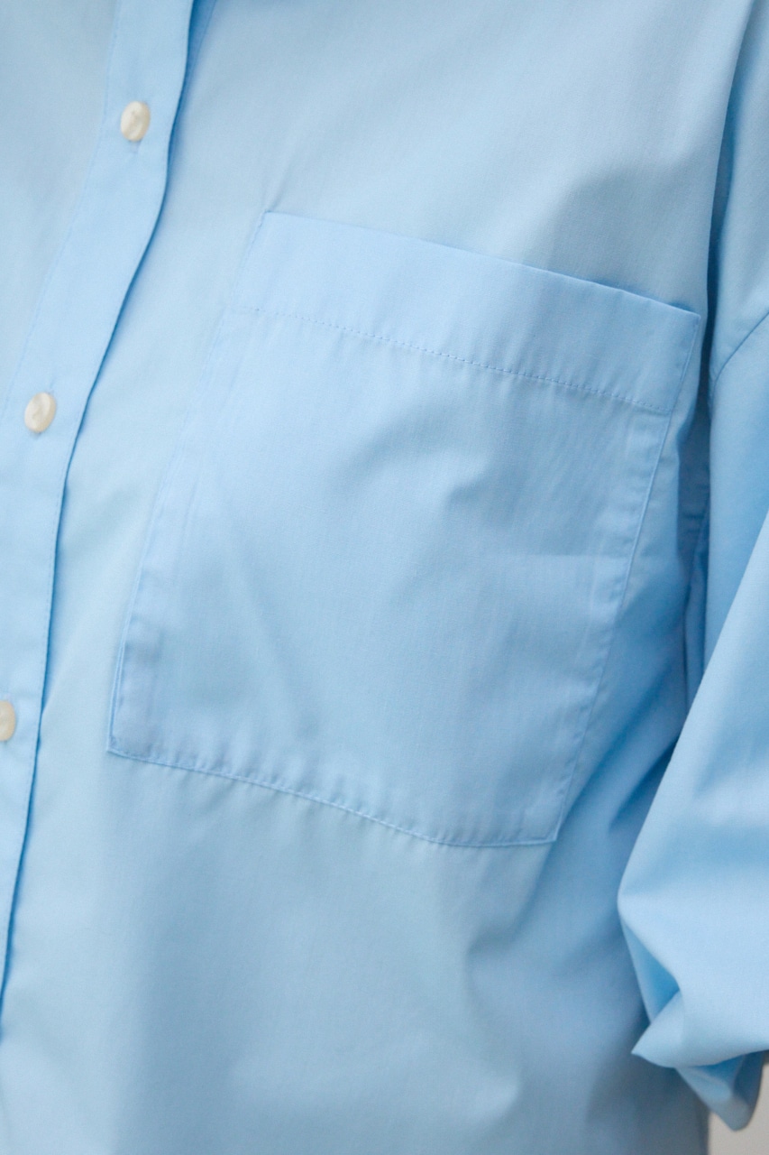 ショートオーバーシャツ L/BLU FREE