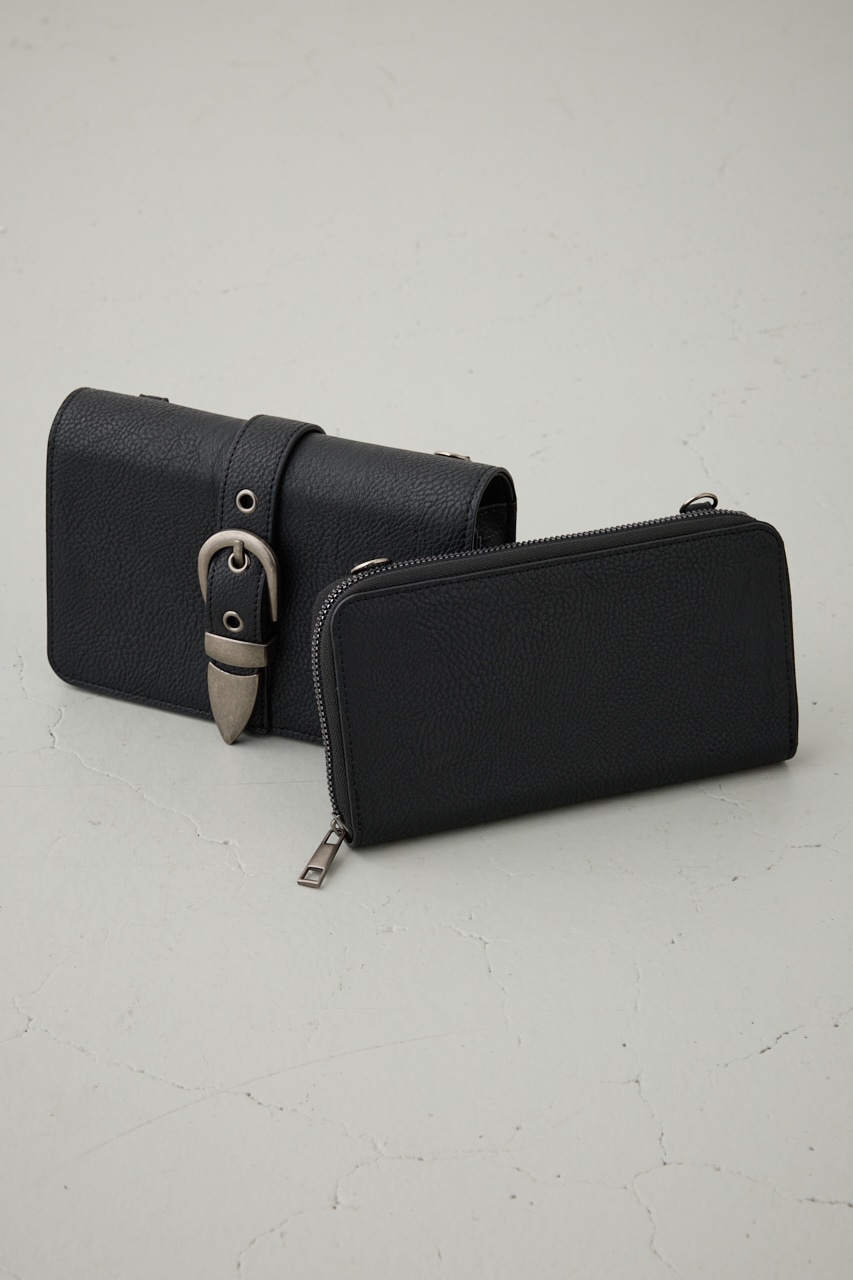 ウエスタンベルトウォレットバッグ BLK FREE
