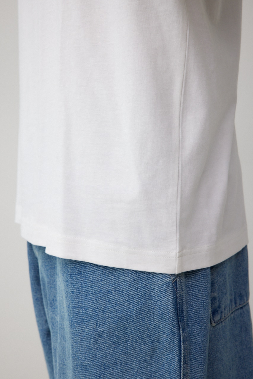 WHATEVER ロングTシャツ WHT L