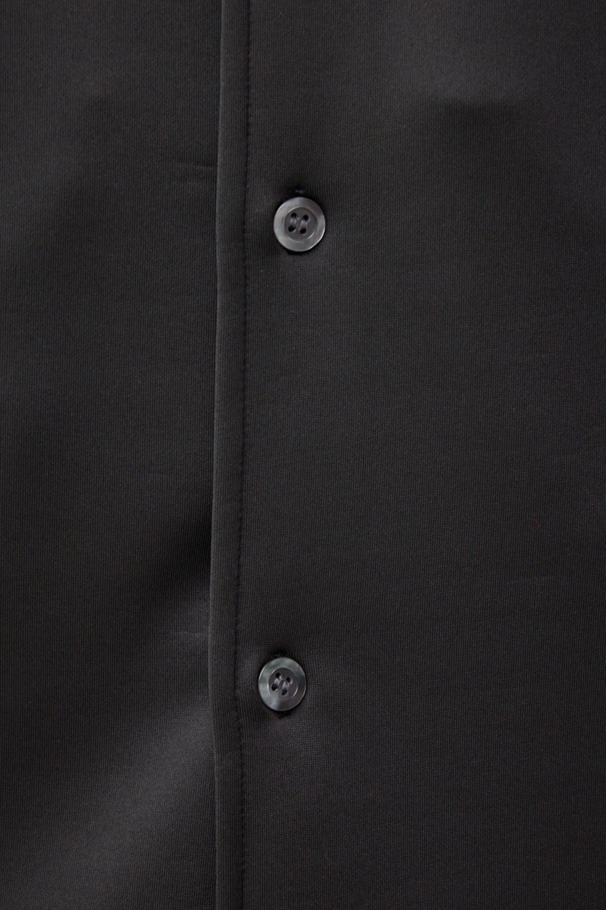 フェイクレザースウィッチングシャツ 柄BLK FREE