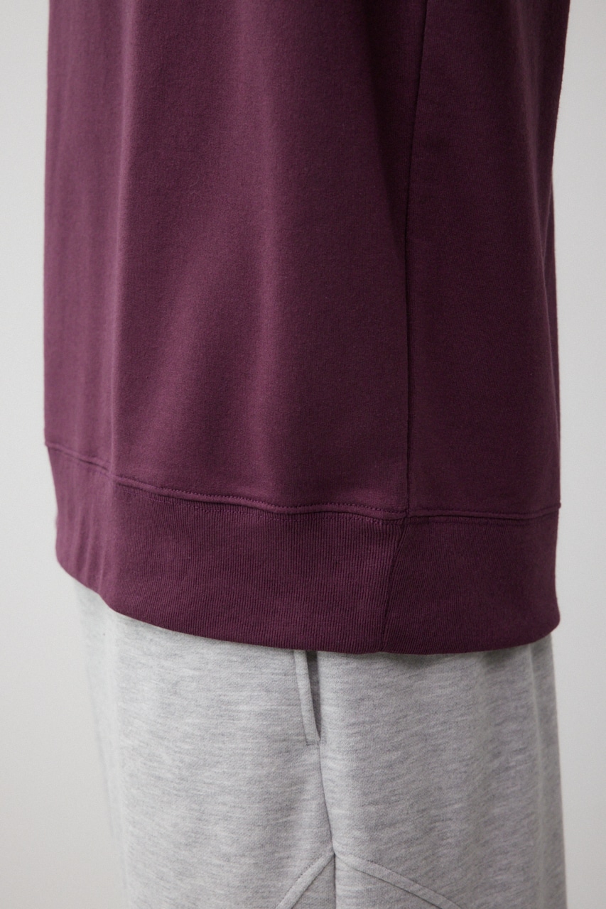 バックロゴビッグトップス D/PUR FREE