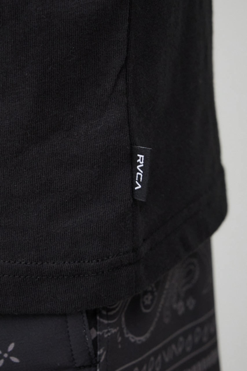 RVCA×AZUL バックフォトT L/BLK FREE