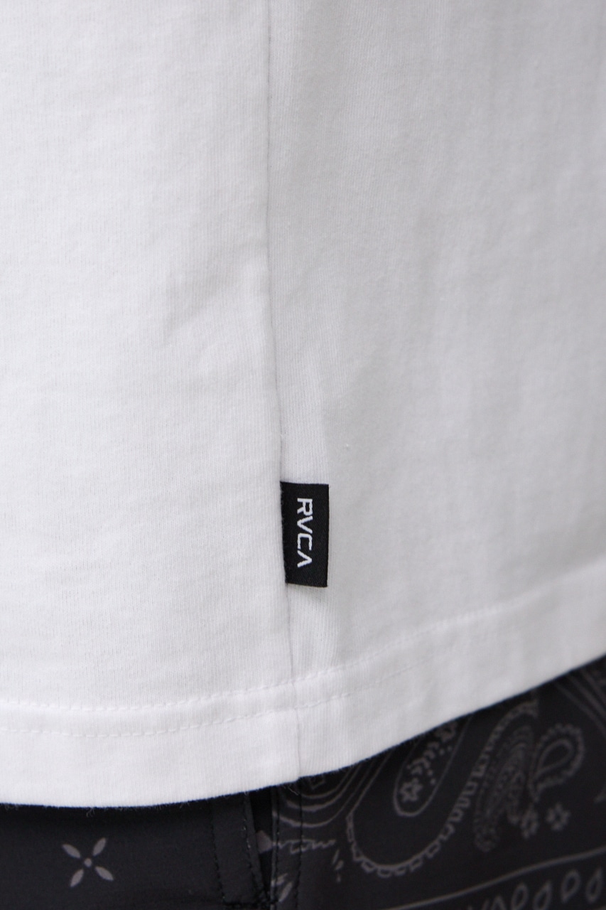 RVCA×AZUL バックフォトT WHT FREE