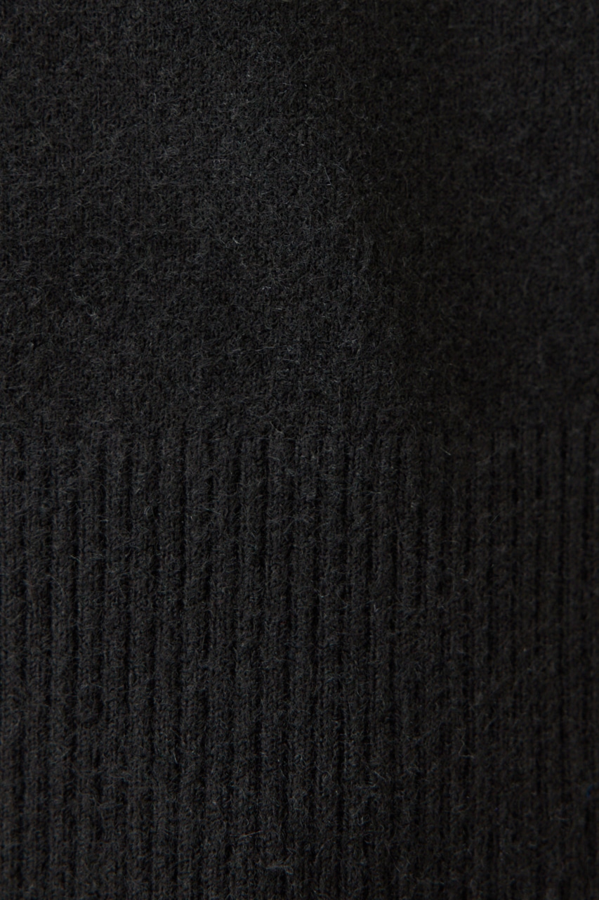 タックスリーブニット BLK FREE