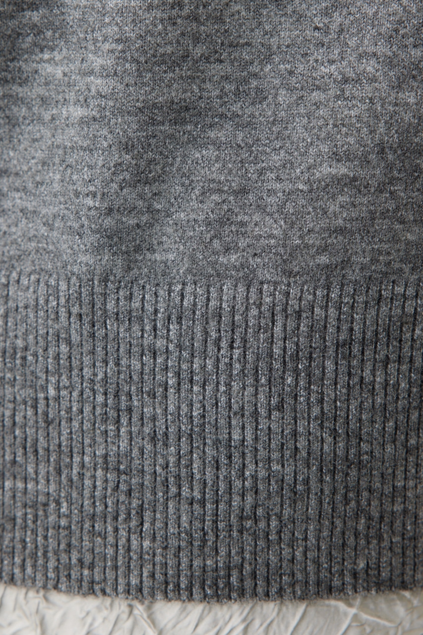 タックスリーブニット GRY FREE