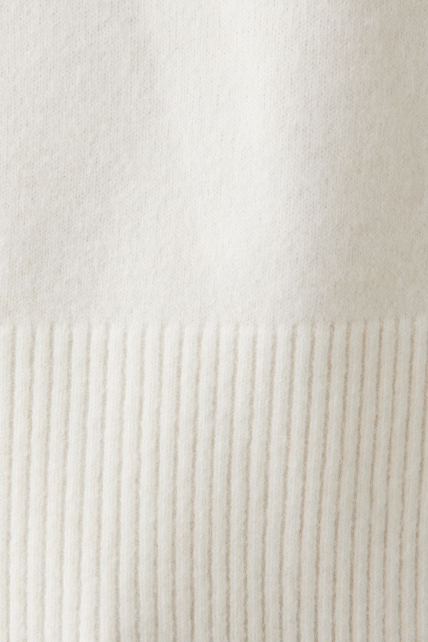 タックスリーブニット O/WHT FREE